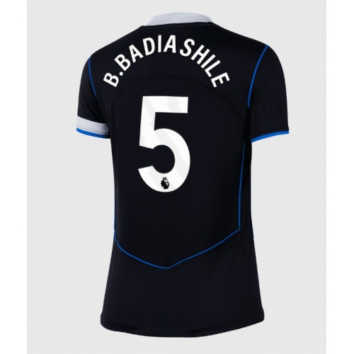 Stroje piłkarskie Chelsea Benoit Badiashile #5 Koszulka Trzeciej dla damskie 2025-26 Krótki Rękaw